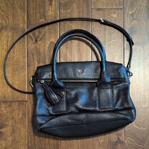 Kate Spade Black Leather Handbag - Large